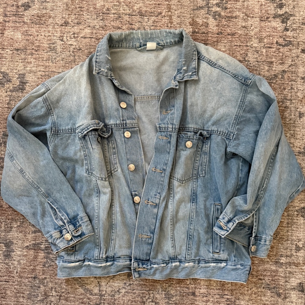 H&M Light Blue Denim Jacket